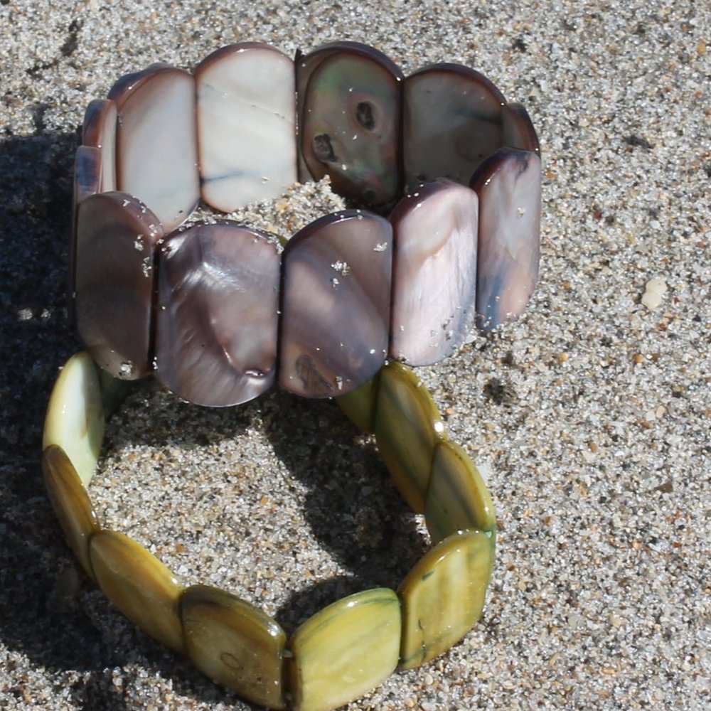 Mini Nugget Glass Bracelet